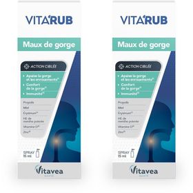 VITAVEA Vita'Rub Maux de Gorge Spray