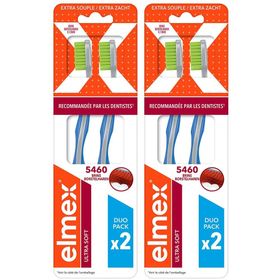 ELMEX Brosse à Dents Ultra Soft Duo Pack