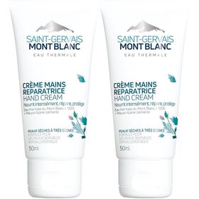 Saint-Gervais MONT BLANC Crème mains réparatrice à l'eau thermale 50 ml