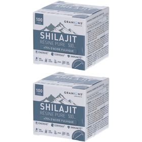 Granions Shilajit pur en résine - 500mg