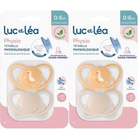 LUC ET LEA Duo de sucettes physiologiques – Oie