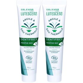 CIEL D'AZUR LUTESCENS Dentifrice Menthe Bio
