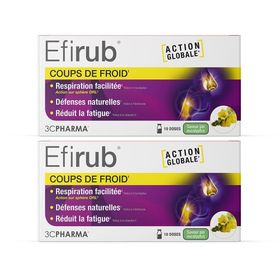 3C PHARMA Efurib Coups de Froid Monodoses