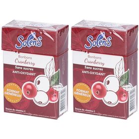 Solens Bonbons Cranberry Sans Sucres