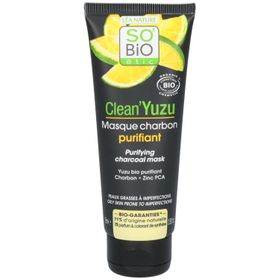 So Bio Etic  Clean'Yuzu Masque Charbon Purifiant