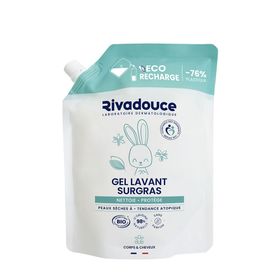 Rivadouce Éco-recharge Gel Lavant Surgras