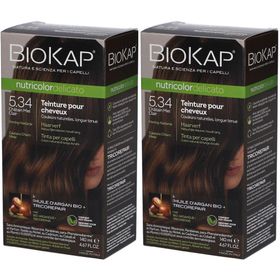 Biokap Nutricolordelicato Teinture Pour Cheveux 5.34 Châtain Miel Clair