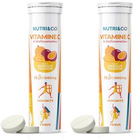 NUTRI&CO Vitamine C Goût Mangue-Passion