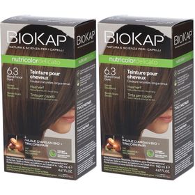 Biokap Nutricolordelicato Teinture Pour Cheveux 6.3 Blond Foncé Doré