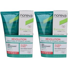 NOREVA Exfoliac Global X -Pro + Gel Moussant
