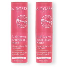 LA ROSÉE Stick lèvres nourrissant teinté rechargeable