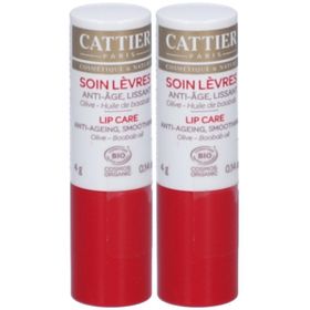 CATTIER Soin Lèvres Anti-Âge Stick Bio