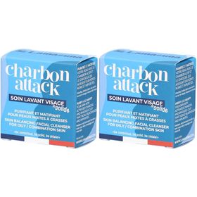 LAMAZUNA Charbon Attack Soin Lavant Visage