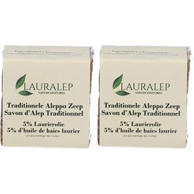 LAURALEP Savon d'Alep 5%