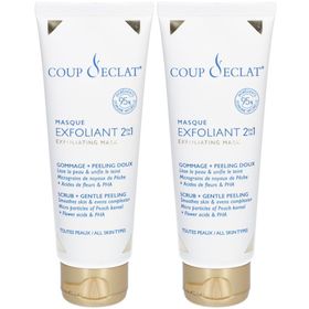 Coup d'Éclat Masque Exfoliant 2 en 1