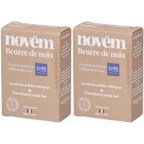 NOVEM Beurre de Noix Le Savon Solide Crémeux