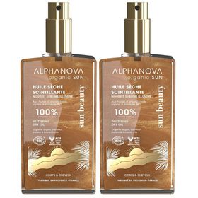 ALPHANOVA Organic Sun Huile Sèche Scintillante