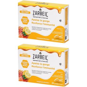 ZARBEIL GORGE IMMUNITE MIEL PAST24 x2