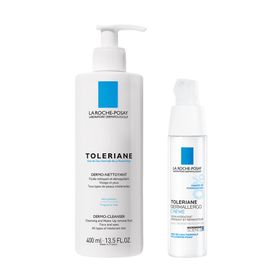 La Roche Posay Toleriane Fluide dermo-nettoyant & Toleriane Dermallergo Crème