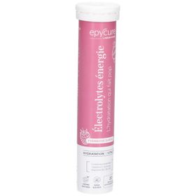 Epycure Électrolytes Énergie Hydratation et Vitalité Framboise Sureau
