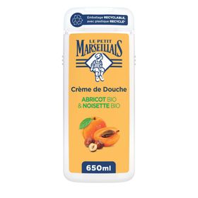 Le Petit Marseillais Crème de Douche & Bain Extra Douce Abricot BIO & Noisette BIO