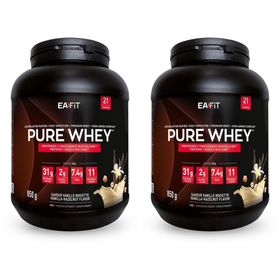 EA FIT Pure Whey Vanille/Noisette 850 g