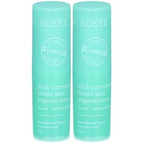 LA ROSÉE Stick correcteur teinté anti-imperfections rechargeable