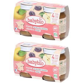 BABYBIO Pomme Pruneau