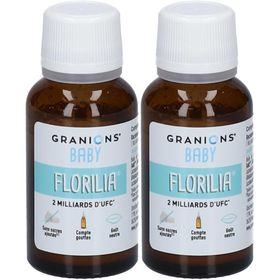 GRANIONS® Baby Florilia - Probiotiques - Compte Gouttes - Goût Neutre