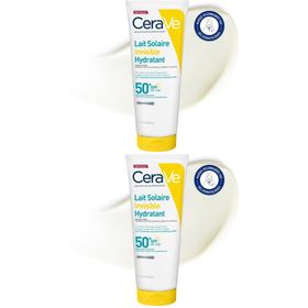 CeraVe Lait Solaire Hydratant Invisible SPF50+ Visage et Corps