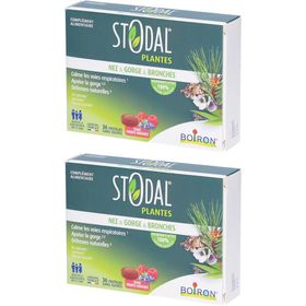 Boiron Stodal Plantes Pastilles nez, gorge & bronches Citron