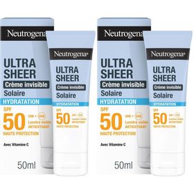 Neutrogena Ultra Sheer Solaire Crème Invisible Hydratation SPF50