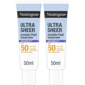 Neutrogena Ultra Sheer Solaire Fluide Invisible Anti-Âge SPF50