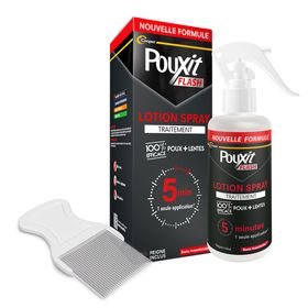 Cooper Pouxit Flash Lotion Spray Anti-Poux & Lentes