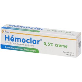 HEMOCLAR 0,5% CREME 30G C