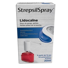 Strepsils Spray Collutoire Lidocaïne - À partir de 12 ans