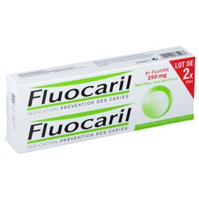 Fluocaril Bi-Fluoré 250 mg Pâte Dentifrice Menthe