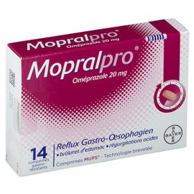Mopralpro® Oméprazole 20 mg