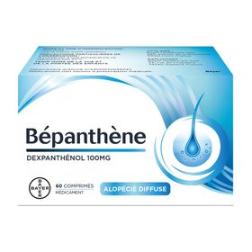 Bépanthène 100 mg  60 comprimés