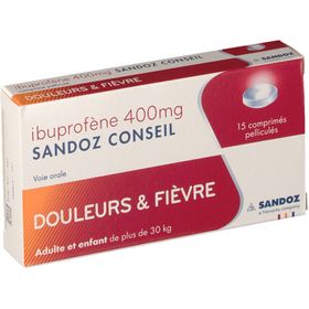 Sandoz Ibuprofène 400 mg