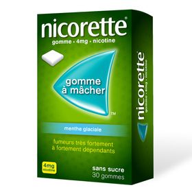 Nicorette® menthe glaciale s/s 4 mg
