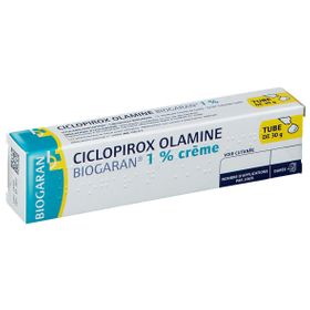 Ciclopirox Olamine 1% crème Biogaran®