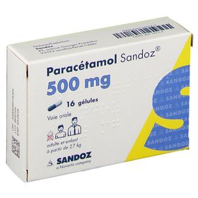 Paracétamol Sandoz® 500 mg