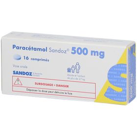 Paracétamol Sandoz® 500 mg