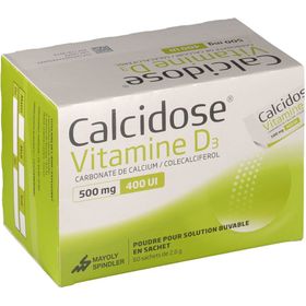 Calcidose® Vitamine D3 500 mg/400 UI