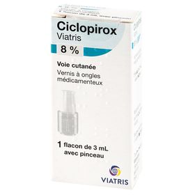 CICLOPIROX VIATRIS 8% VERNIS