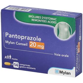 Pantoprazole Mylan Conseil 20 mg
