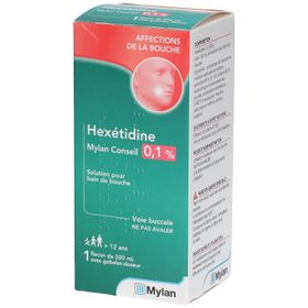 Hexétidine Mylan Conseil 0,1 %