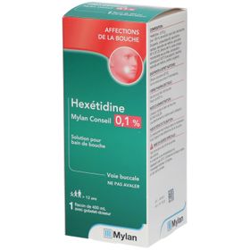 Hexétidine Mylan Conseil 0,1 %