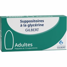 GILBERT Suppositoires à la glycérine Adultes